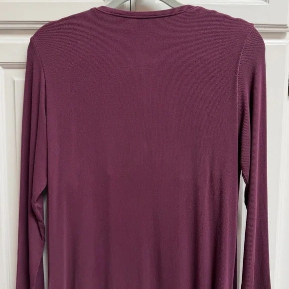 Kindred Bravely Riley Ribbed Bamboo Maternity & Nursing Nightgown Size Large - Picture 6 of 12